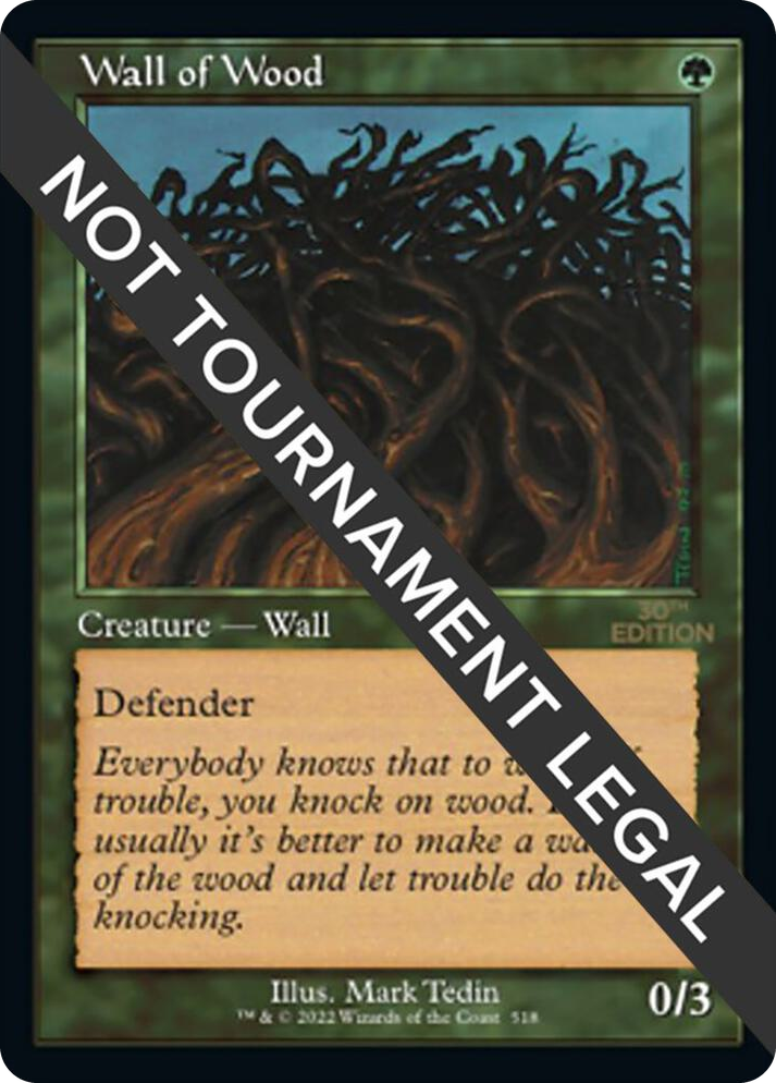 0518 Wall of Wood (Retro Frame) C 30th Anniversary Edition