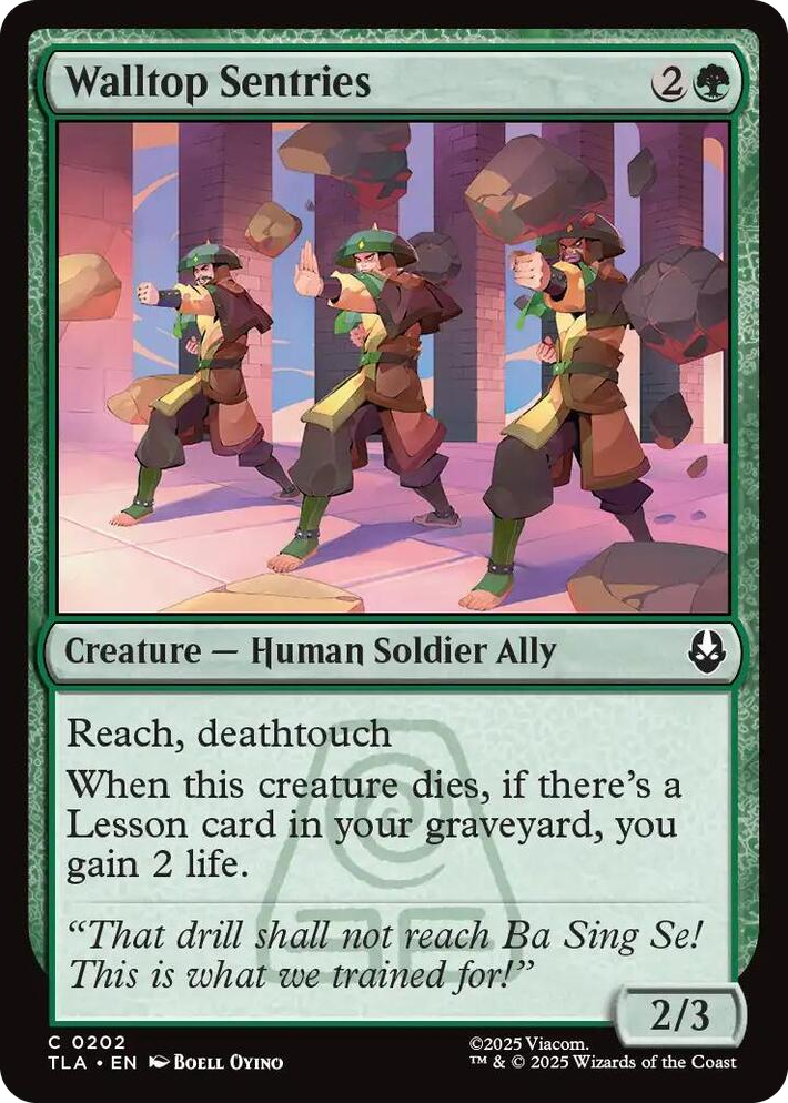 0202 Walltop Sentries C The Last Airbender