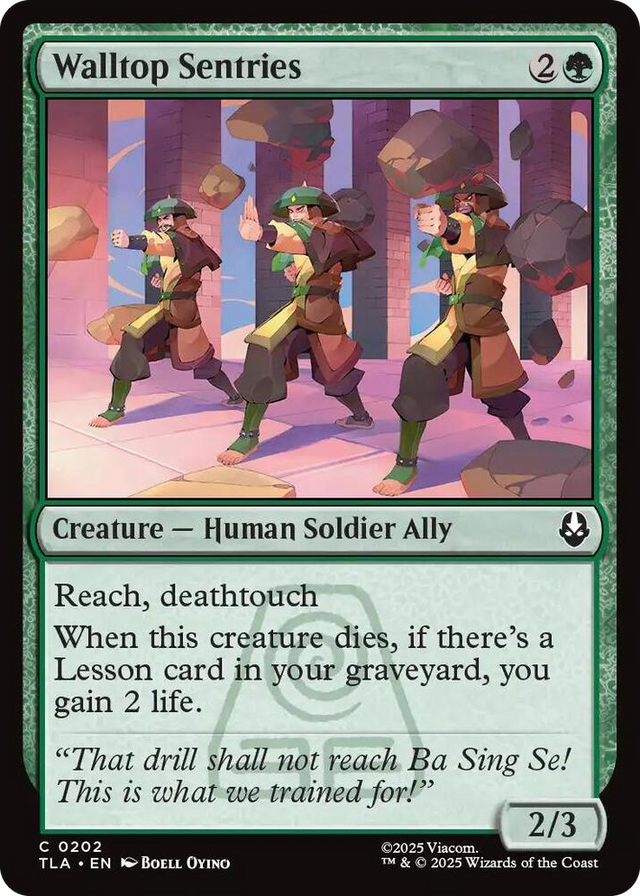 0202 Walltop Sentries C The Last Airbender