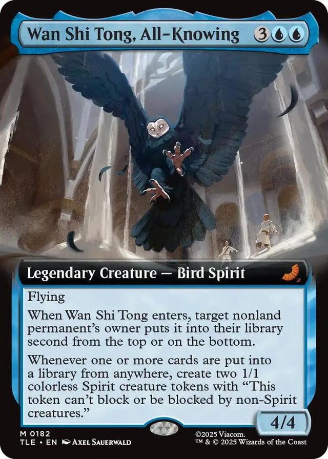 0182 Wan Shi Tong, All-Knowing (Extended Art) M The Last Airbender: Eternal-Legal
