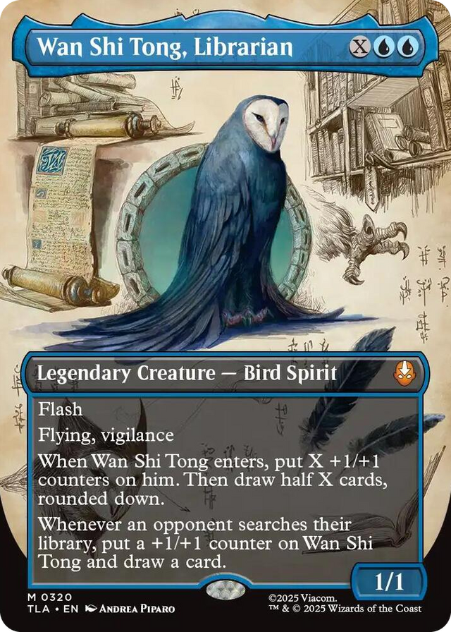 0320 Wan Shi Tong, Librarian (Borderless) M The Last Airbender