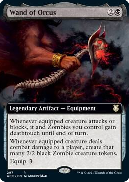 0297 Wand of Orcus (Extended Art) R Commander: Adventures in the Forgotten Realms