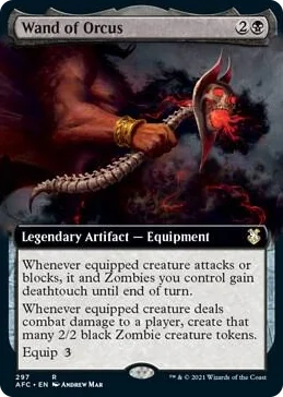 0297 Wand of Orcus (Extended Art) R Commander: Adventures in the Forgotten Realms