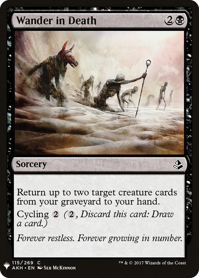 0115 Wander in Death C The List Reprints