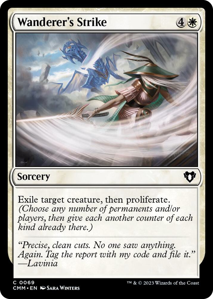 0069 Wanderer's Strike C Commander Masters