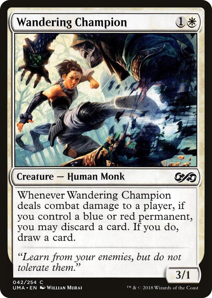 0042 Wandering Champion C Ultimate Masters