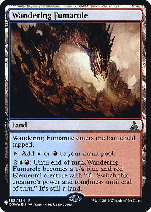 0182 Wandering Fumarole R The List Reprints
