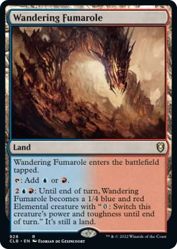 0928 Wandering Fumarole R Commander Legends: Battle for Baldur's Gate