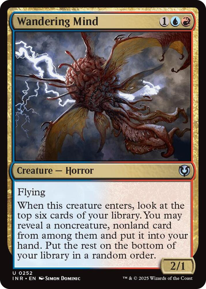 0252 Wandering Mind U Innistrad Remastered
