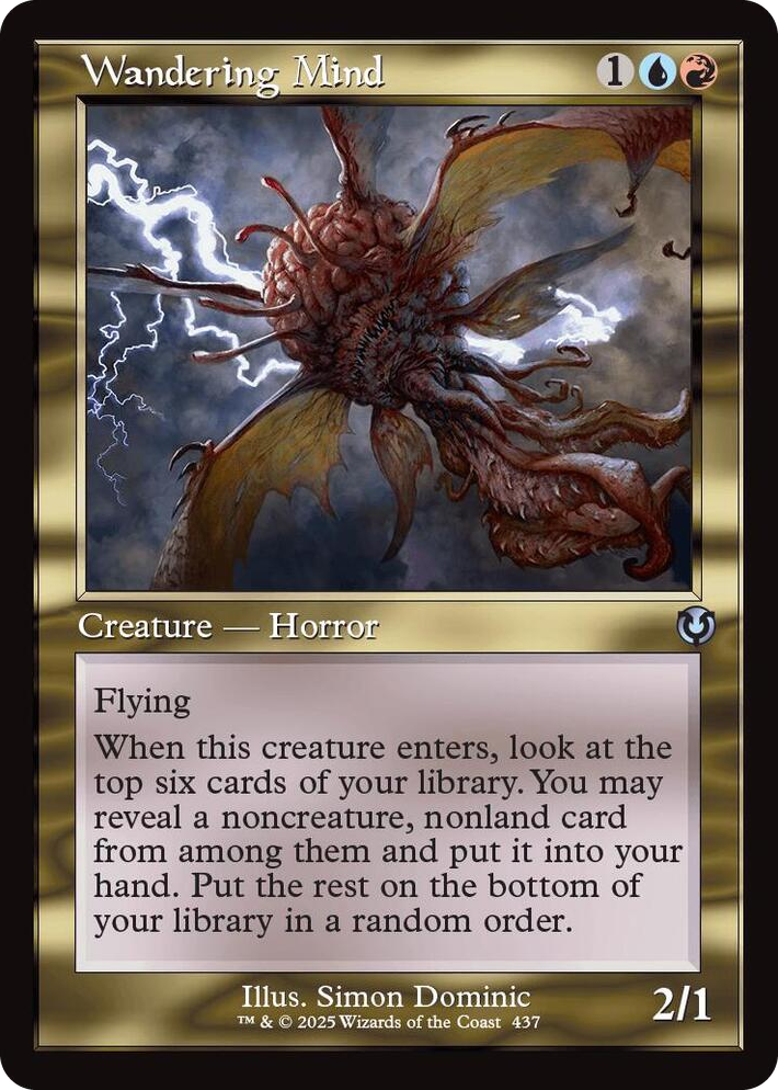 0437 Wandering Mind (Retro Frame) U Innistrad Remastered