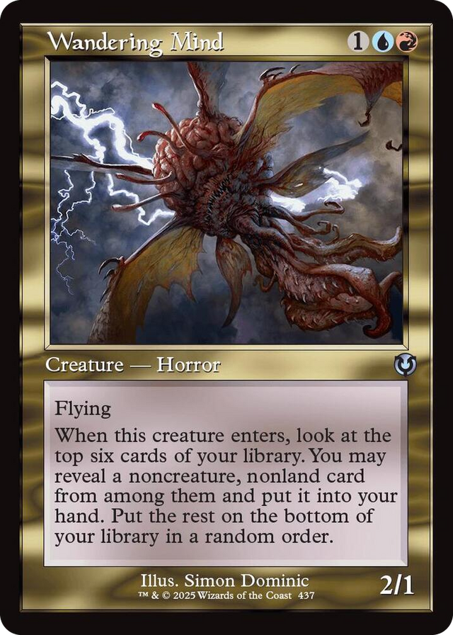 0437 Wandering Mind (Retro Frame) U Innistrad Remastered