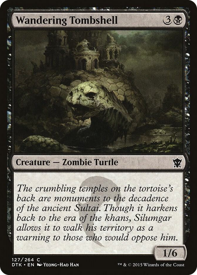0127 Wandering Tombshell C Dragons of Tarkir