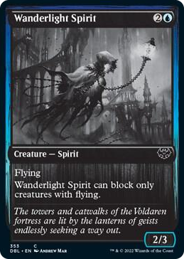0353 Wanderlight Spirit C Innistrad: Double Feature