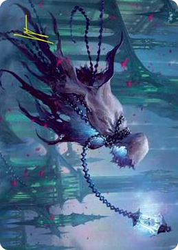 0026 Wanderlight Spirit Art Card (Gold-Stamped Signature) S Art Series: Innistrad: Crimson Vow