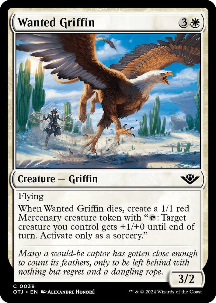 0038 Wanted Griffin C Outlaws of Thunder Junction