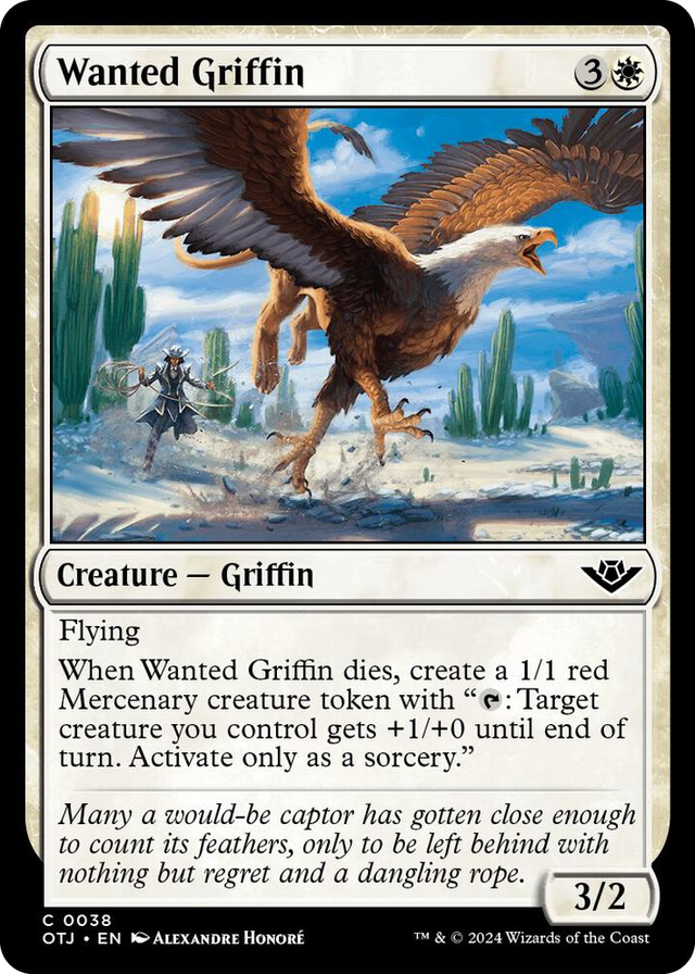 0038 Wanted Griffin C Outlaws of Thunder Junction
