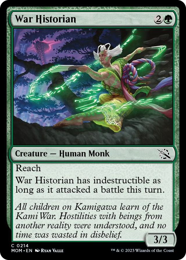 War Historian #214 C - March of the Machine Pokemon card