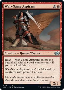 0620 War-Name Aspirant U Jumpstart 2022