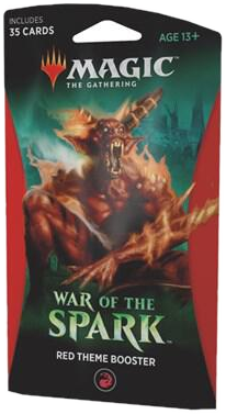 War of the Spark - Theme Booster Pack [Red] - War of the Spark sealed product