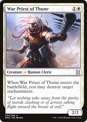 0035 War Priest of Thune U Eternal Masters
