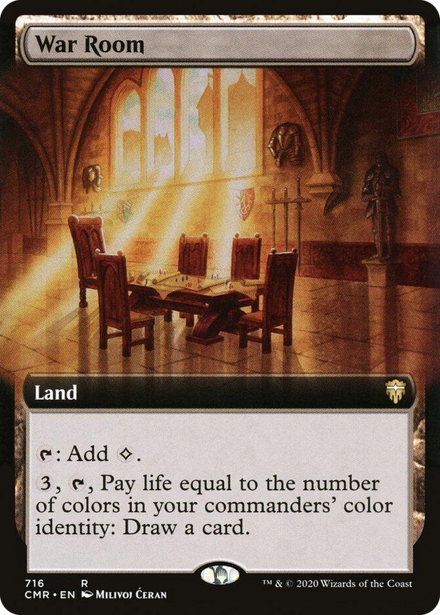 0716 War Room (Extended Art) R Commander Legends