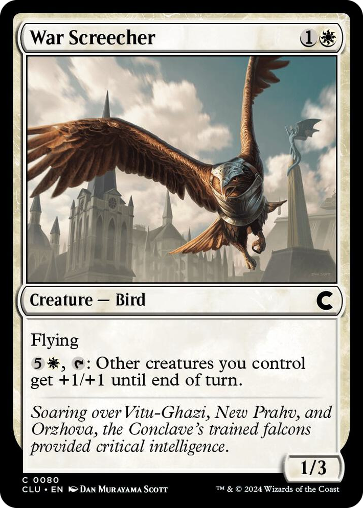 0080 War Screecher C Ravnica: Clue Edition