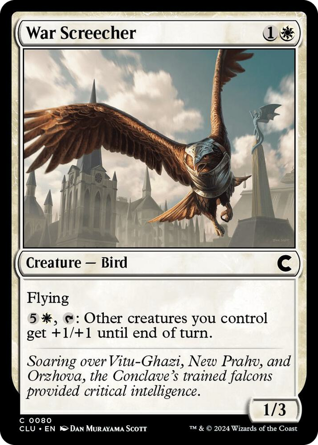 0080 War Screecher C Ravnica: Clue Edition