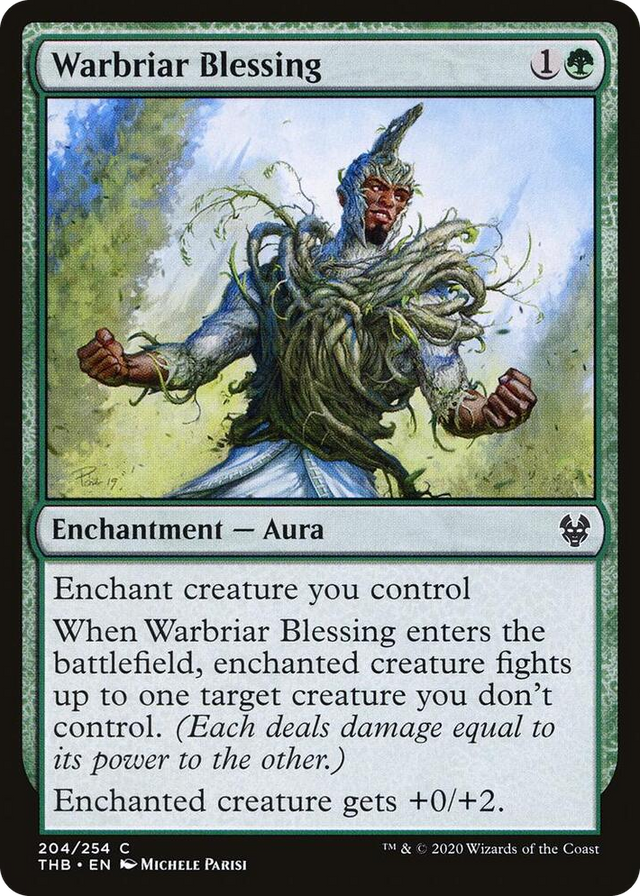 0204 Warbriar Blessing C Theros Beyond Death