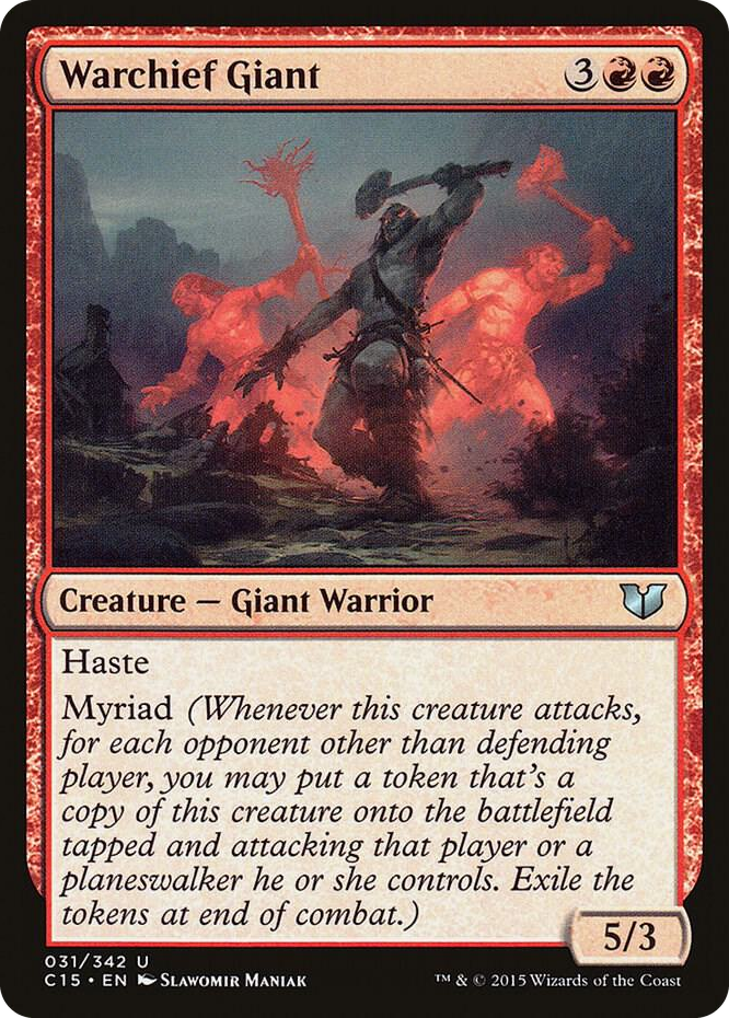 0031 Warchief Giant U Commander 2015
