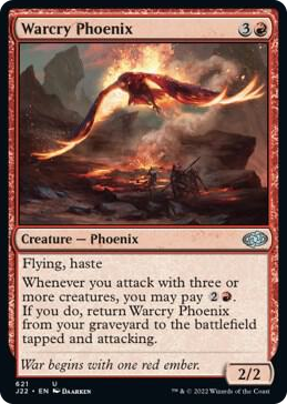 Warcry Phoenix #621 U - Jumpstart 2022 Pokemon card