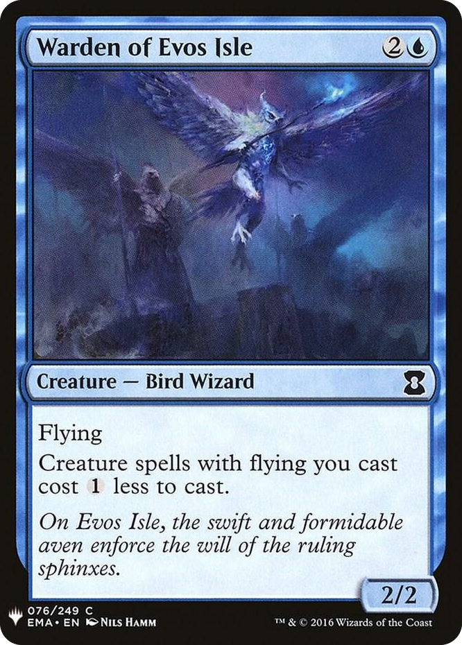 0076 Warden of Evos Isle C The List Reprints