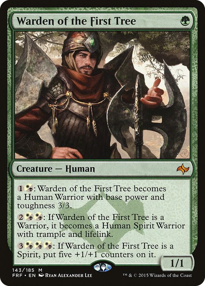 0143 Warden of the First Tree M Fate Reforged