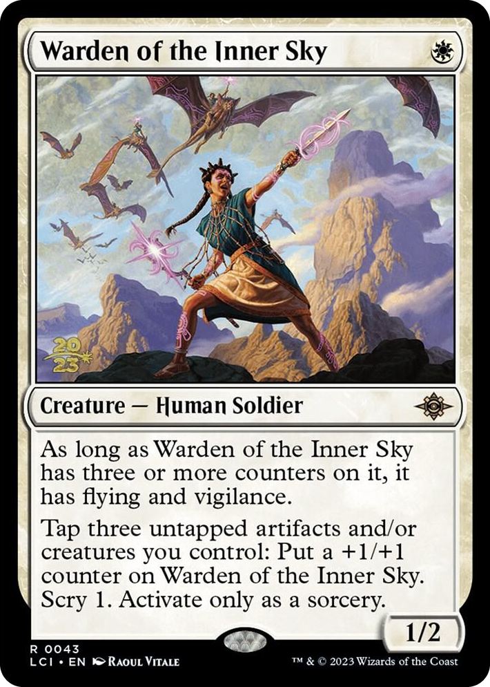 0043 Warden of the Inner Sky R Prerelease Cards