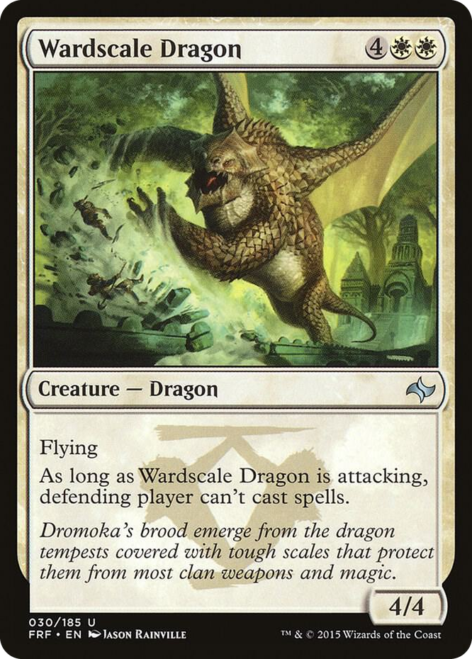 0030 Wardscale Dragon U Fate Reforged