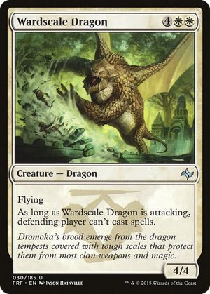 0030 Wardscale Dragon U Fate Reforged