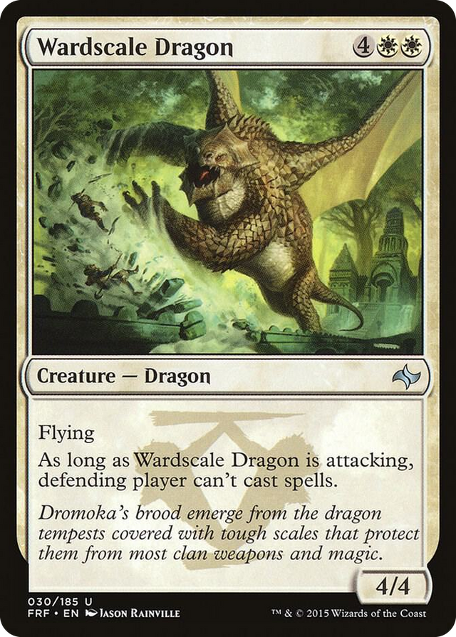 0030 Wardscale Dragon U Fate Reforged