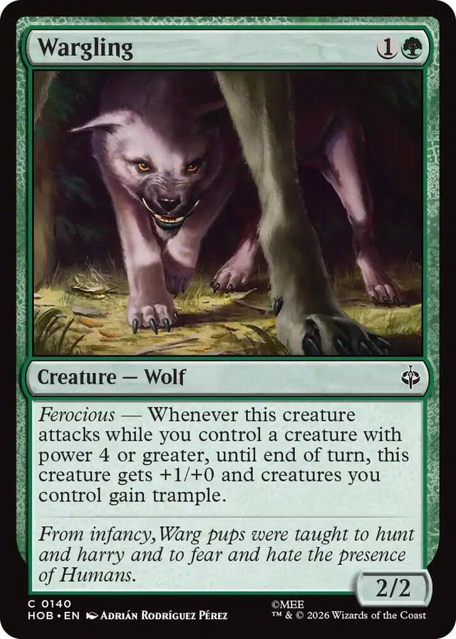 0140 Wargling C The Hobbit