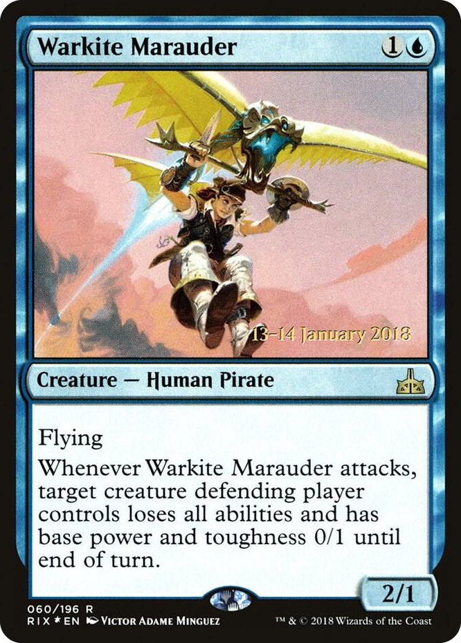 0060 Warkite Marauder R Prerelease Cards