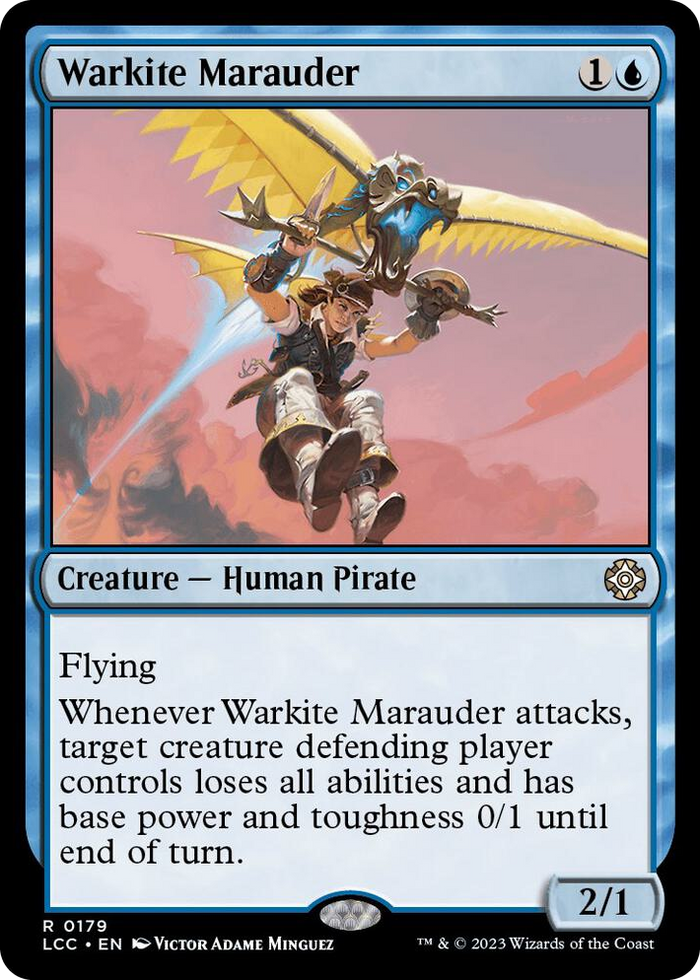 Warkite Marauder #179 R - Commander: The Lost Caverns of Ixalan Pokemon card
