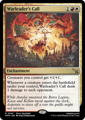 0242 Warleader's Call R Promo Pack: Murders at Karlov Manor