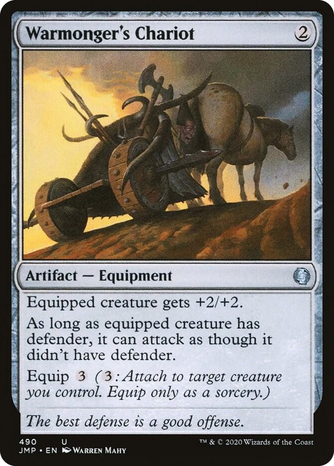 0490 Warmonger's Chariot U Jumpstart