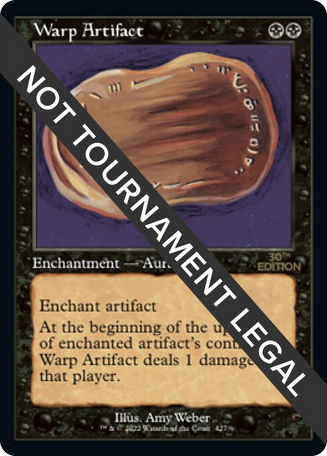 0427 Warp Artifact (Retro Frame) R 30th Anniversary Edition