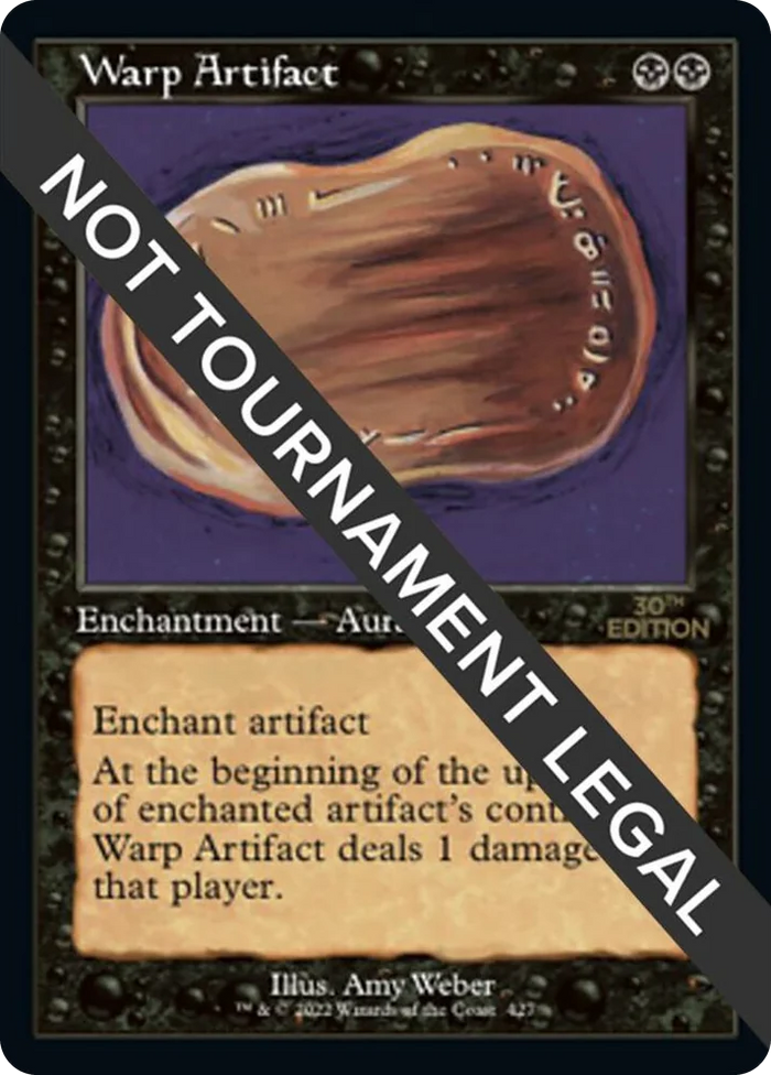0427 Warp Artifact (Retro Frame) R 30th Anniversary Edition