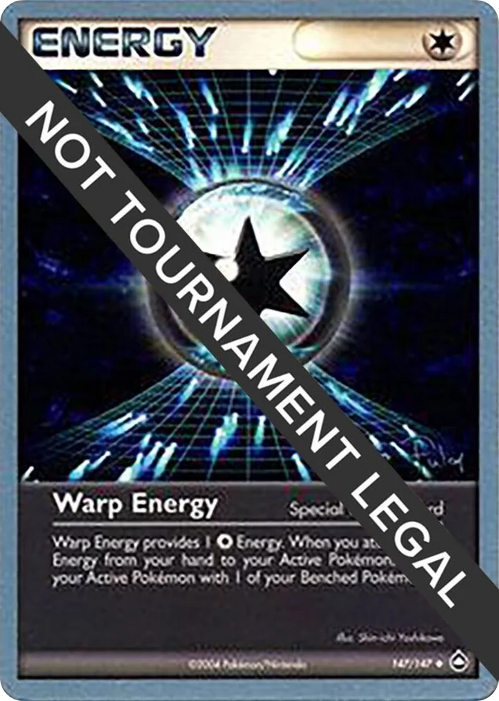 0147 Warp Energy - 2004 (Chris Fulop) Uncommon World Championship Decks