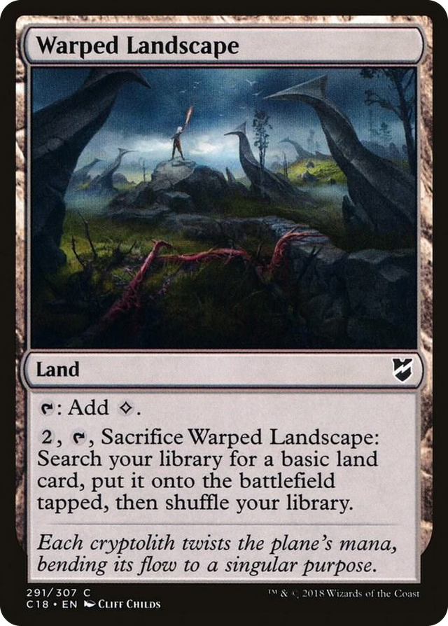 0291 Warped Landscape C Commander 2018