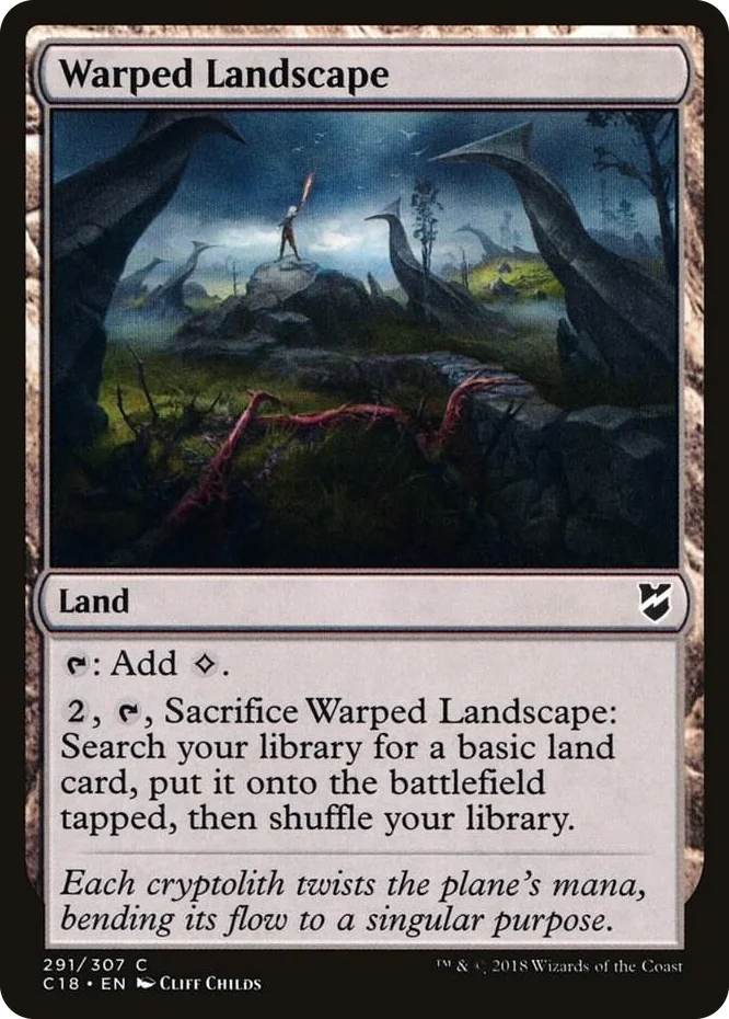 0291 Warped Landscape C Commander 2018