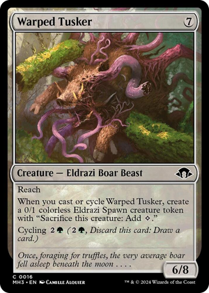 0016 Warped Tusker C Modern Horizons 3