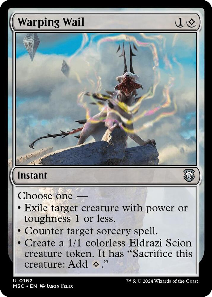 0162 Warping Wail U Commander: Modern Horizons 3
