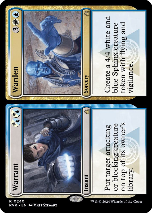 0240 Warrant // Warden R Ravnica Remastered