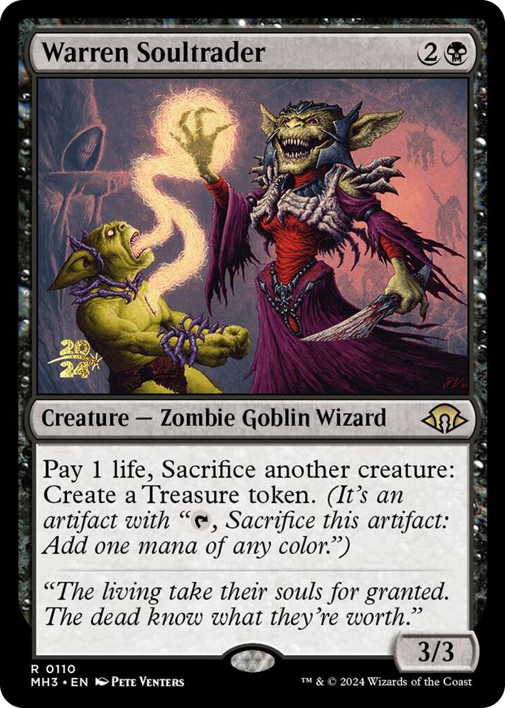 0110 Warren Soultrader R Prerelease Cards